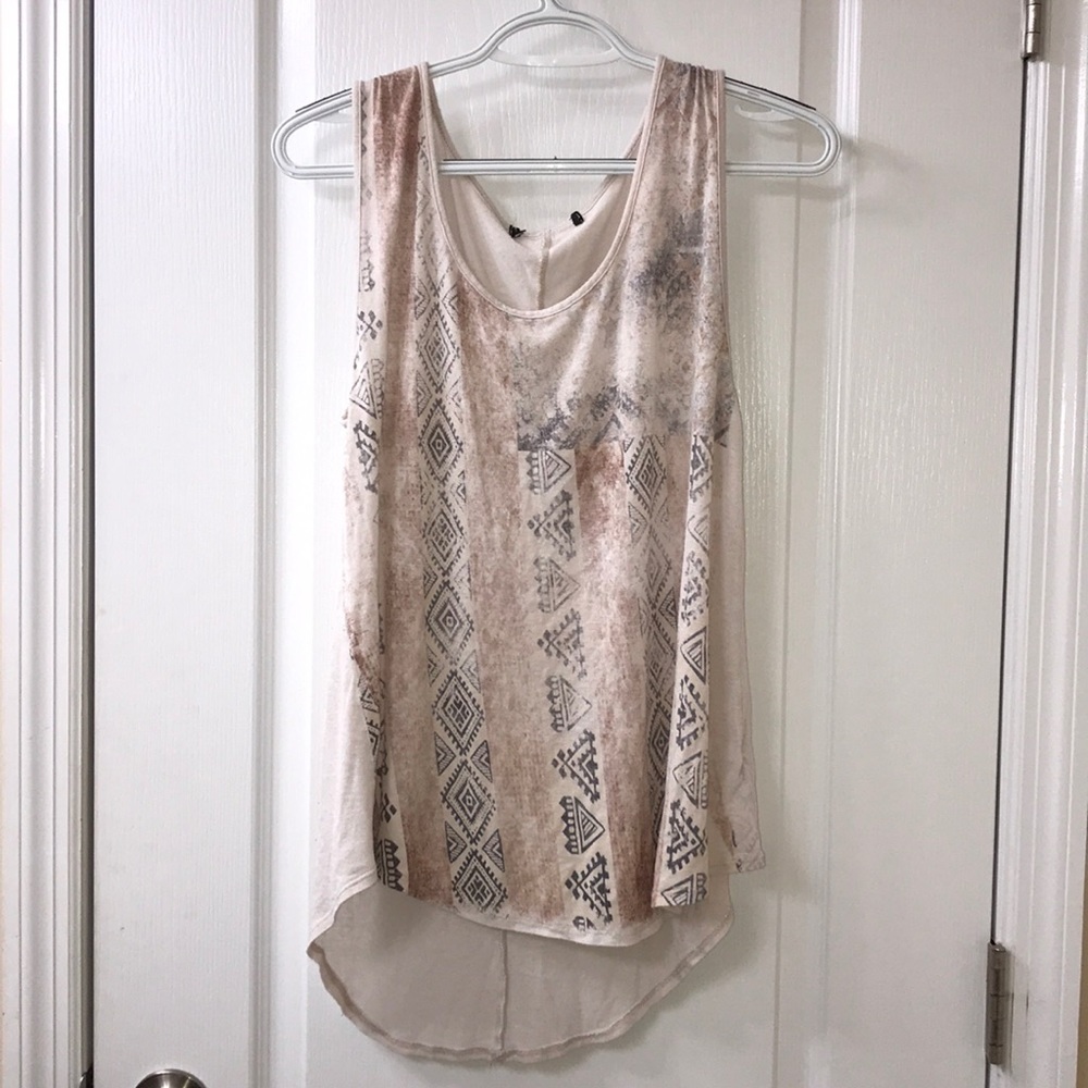 Cream tank top